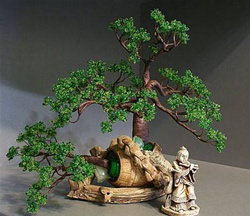 Бонсай - дерево из бисера