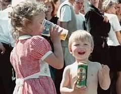 о вреде пива, детский алкоголизм