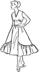 Платье с подрезом по линии бока